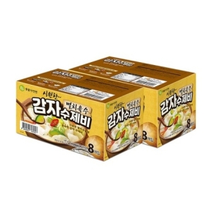 감자 수제비 186.5g 8 2 시원한 멸치국물 쫄깃한 쫀득한 식감 가정 캠핑 코스트코