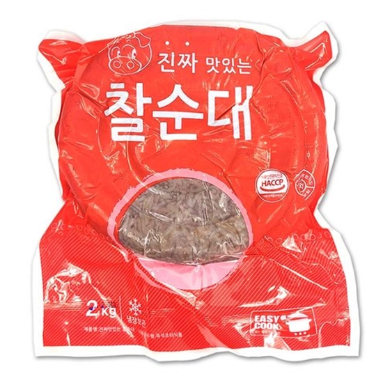길식품 진짜 맛있는 찰순대 2kg (1개)_이미지