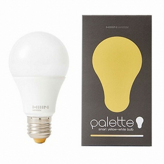 한샘 라이팅 LED 팔렛 스마트 벌브전구 옐로 화이트 8W