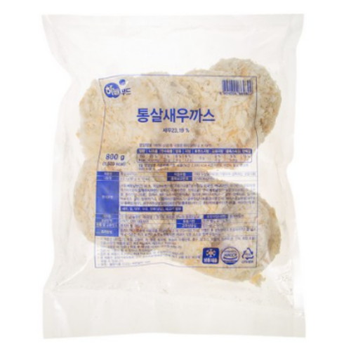 통살새우까스 800g