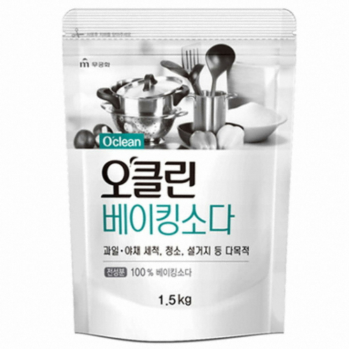 오클린 베이킹소다 리필 1.5kg이미지입니다. 누르면 해당 게시물로 새창이동합니다.