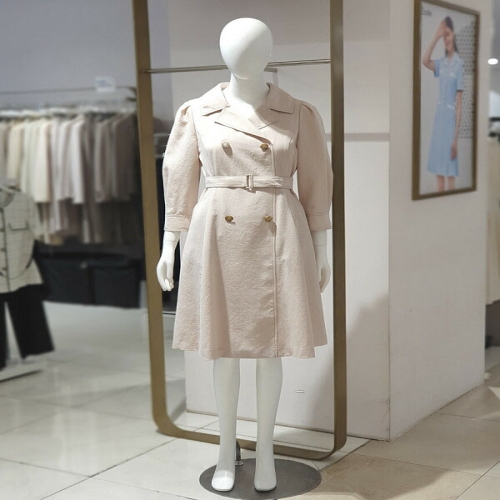 에꼴드파리 MARIO벨티드 더블버튼 트렌치형 원피스 006CB28WOA006A