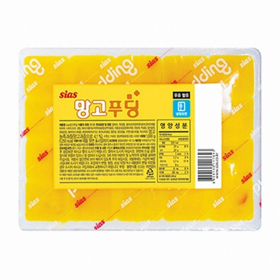 시아스 망고 푸딩 1kg (3개)_이미지