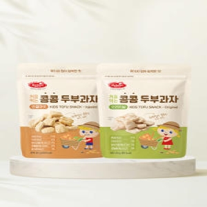 베베스트 처음먹는 콩콩 두부과자 오리지널 20g