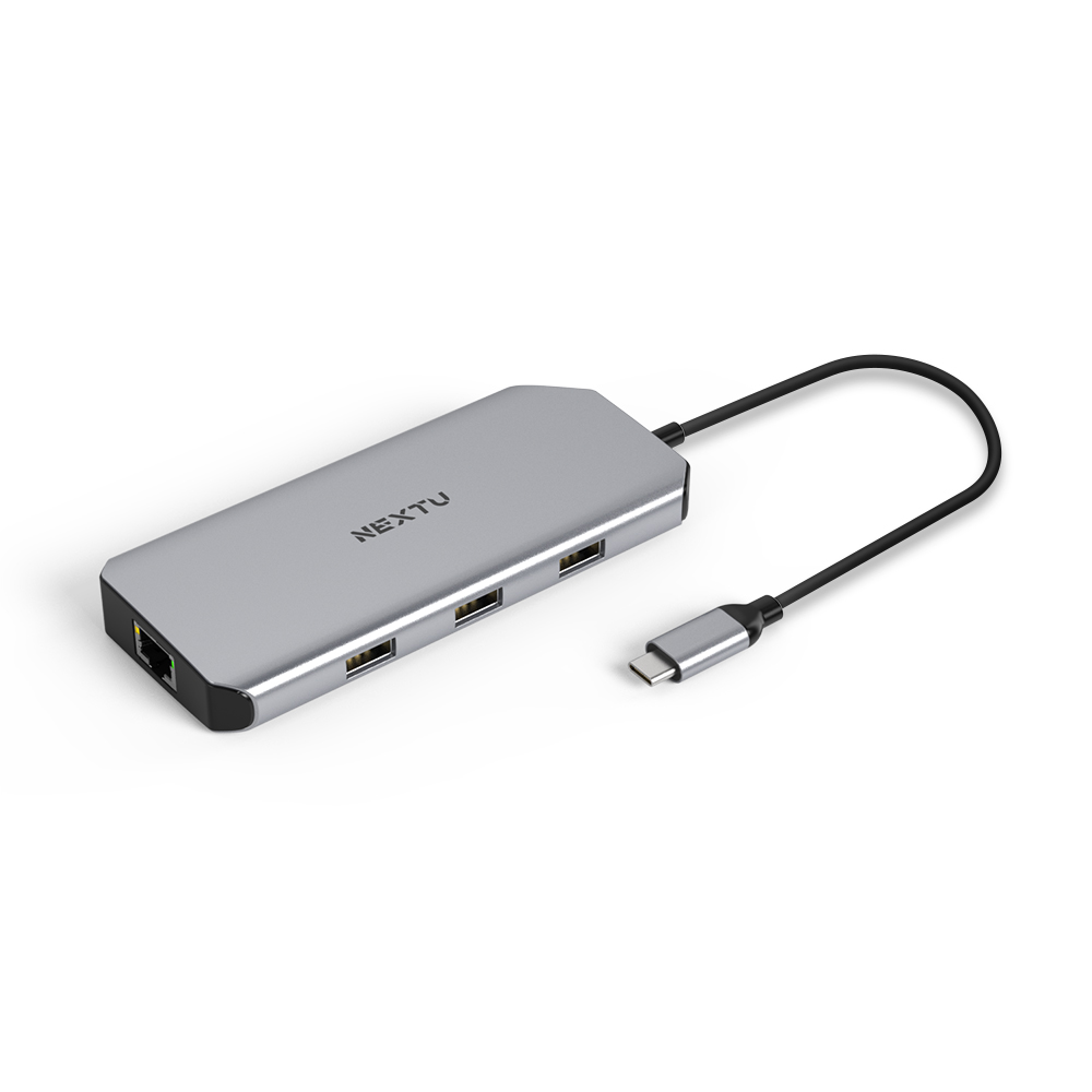 이지넷유비쿼터스 NEXTU NEXT-3376TCH-DUAL (8포트/<b>USB</b> 3.0 <b>Type</b> <b>C</b>)