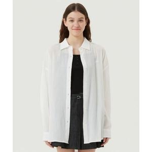 LEE 리 LEE 우먼 홀리데이 셔츠 화이트 LE2502SH62WH 25531_이미지