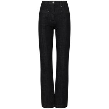 자크뮈스 여성 Le De Nimes Norma 하이라이즈 배기 진 81I 5KX034 TP719663