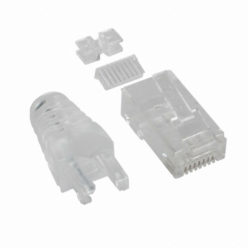 PLUG MASTER RJ-45 8P8C 플러그 부트 (P8-039N) (1개)_이미지