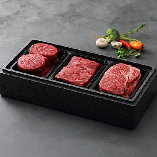 횡성농협 디어마이횡성한우 NH 구이정육혼합세트 7호 1.5kg (1개)