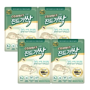 진드기 싹 시트 4개입 x4개 집먼지 진드기 퇴치제