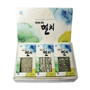 통영수협 멸치촌 2종선물세트 1.5kg [1개]