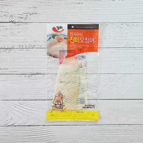 정화식품 전기구이 진미 오징어 55g