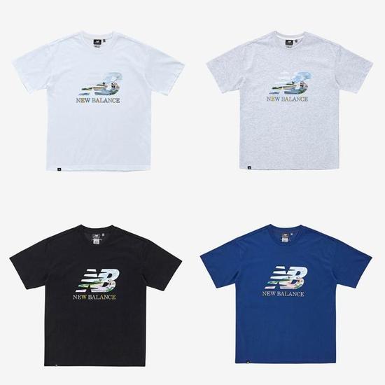 뉴발란스 TrIpper NB 빅로고 그래픽티셔츠 NBNEC22603_이미지