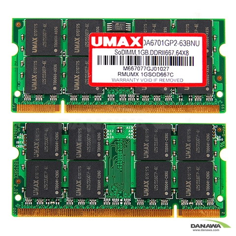 Umax ��Ʈ�� DDR2-667 �帲����