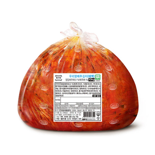 대상 종가 우리땅 배추김치 태백 10kg (1개)_이미지