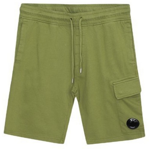 CP컴퍼니 렌즈 카고 반바지 12CMSB021A 002246G (698, 그린)_이미지