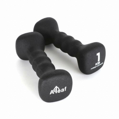 우성레포츠 아리프 네오프렌 아령 세트 (1kg, 2개)_이미지