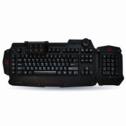 스카이디지탈 NKEYBOARD 메카닉 사이드윙 (적축)_이미지