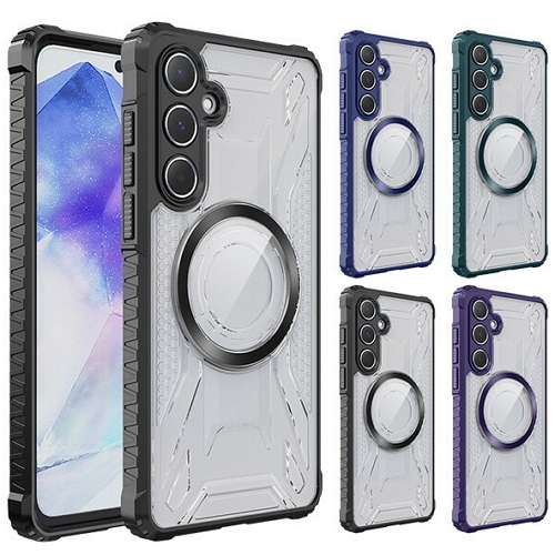 수나르 갤럭시A35 맥세이프 투명 풀커버 범퍼 케이스_이미지