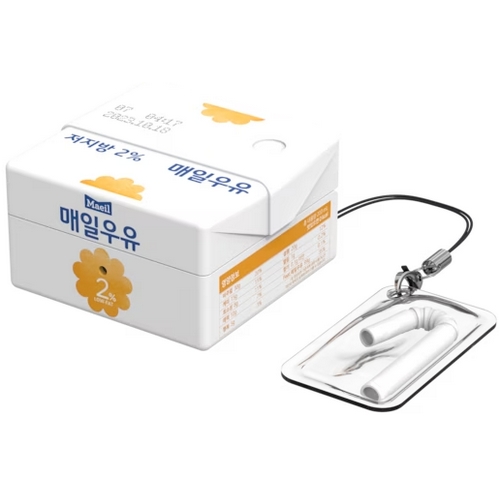 하인크코리아 갤럭시 버즈 매일우유 저지방 케이스 GP-FPR400HIFYK_이미지