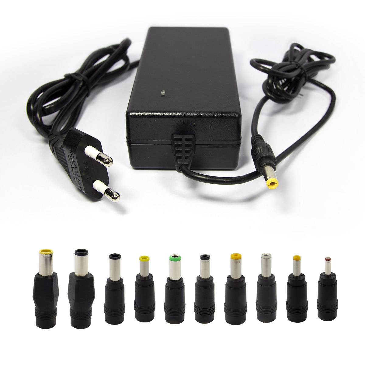 탑라인에이치디 솔탑 국산 12V 5A 케이블 일체형 모니터 어댑터 (SOLTOP-1778 / 10종 젠더)_이미지