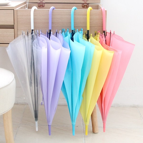 지엘스타 자동 투명 파스텔 장우산