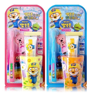 뽀로로 양치컵세트 어린이 유아 유치원 어린이집 답례품 단체 생일 선물_이미지