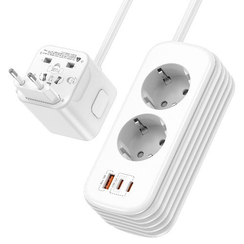 Soopii 2구 10A USB C타입 GaN30W 일체형 멀티어댑터