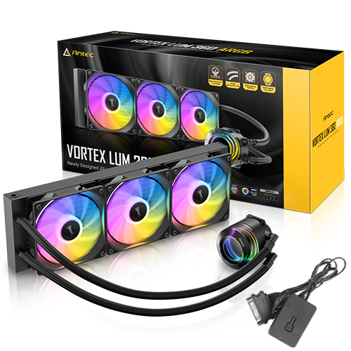 Antec VORTEX LUM 360 ARGB (블랙)_이미지