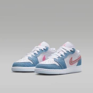 나이키 에어조던 1 로우 SE 주니어 코발트 HQ2001-400_이미지