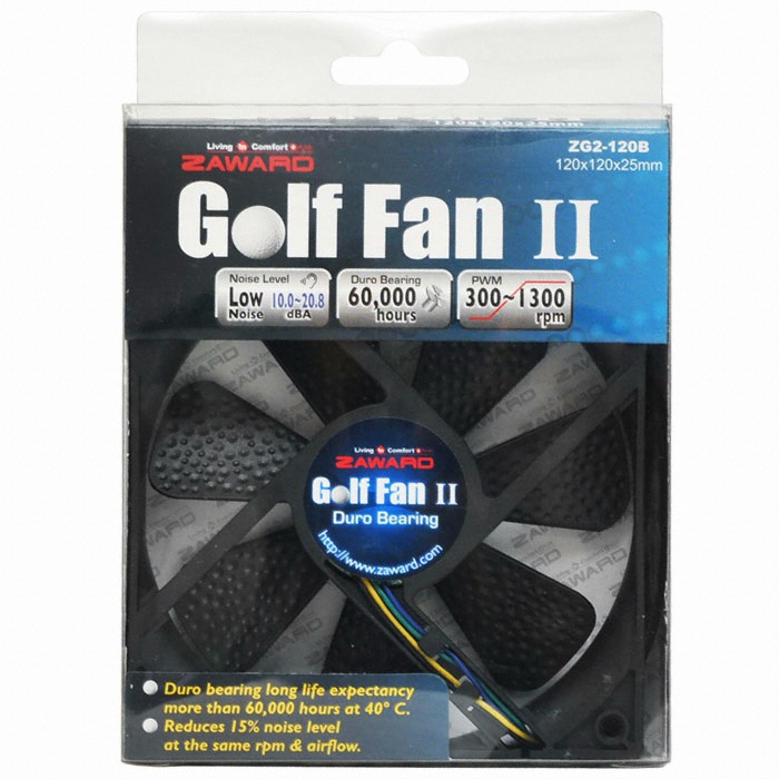 ZAWARD GolfFan II ZG2-120B