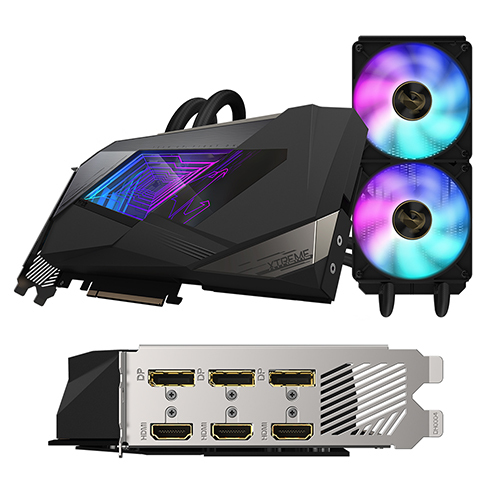 GIGABYTE AORUS 지포스 RTX 3080 XTREME 워터포스 V2 D6X 10GB 제이씨현_이미지
