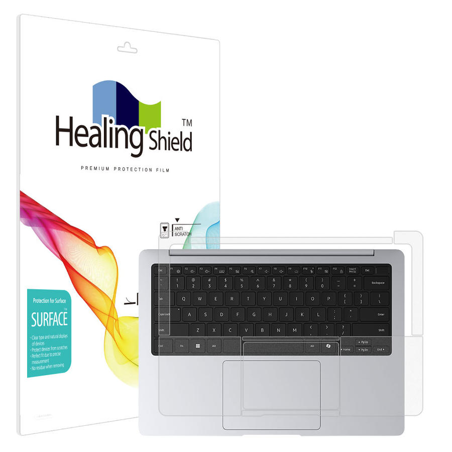 삼성전자 갤럭시북6 프로 NT940XJG 무광 외부보호필름 팜레스트/터치패드 2매