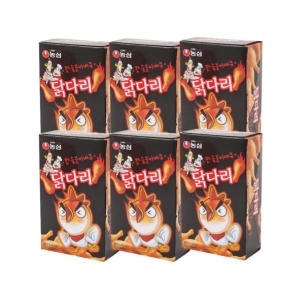 농심 닭다리 핫숯불바베큐맛 66g (40개)_이미지