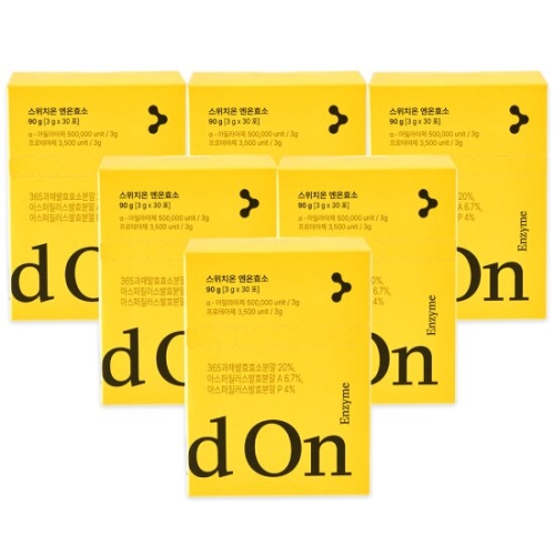 비오팜 스위치온 엔온효소 3g 30포 (6개)