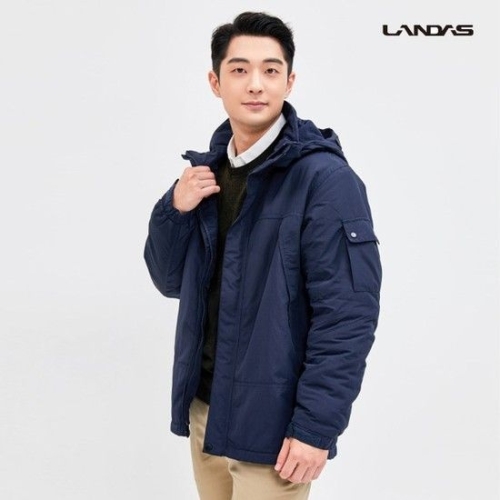 루페코리아 랜더스 겨울점퍼 세이프티 방한 방풍 자켓 JK543W 네이비