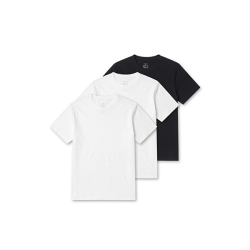 프로젝트엠 공용 3팩 코튼 반팔 티셔츠 EPF5TR3477_이미지