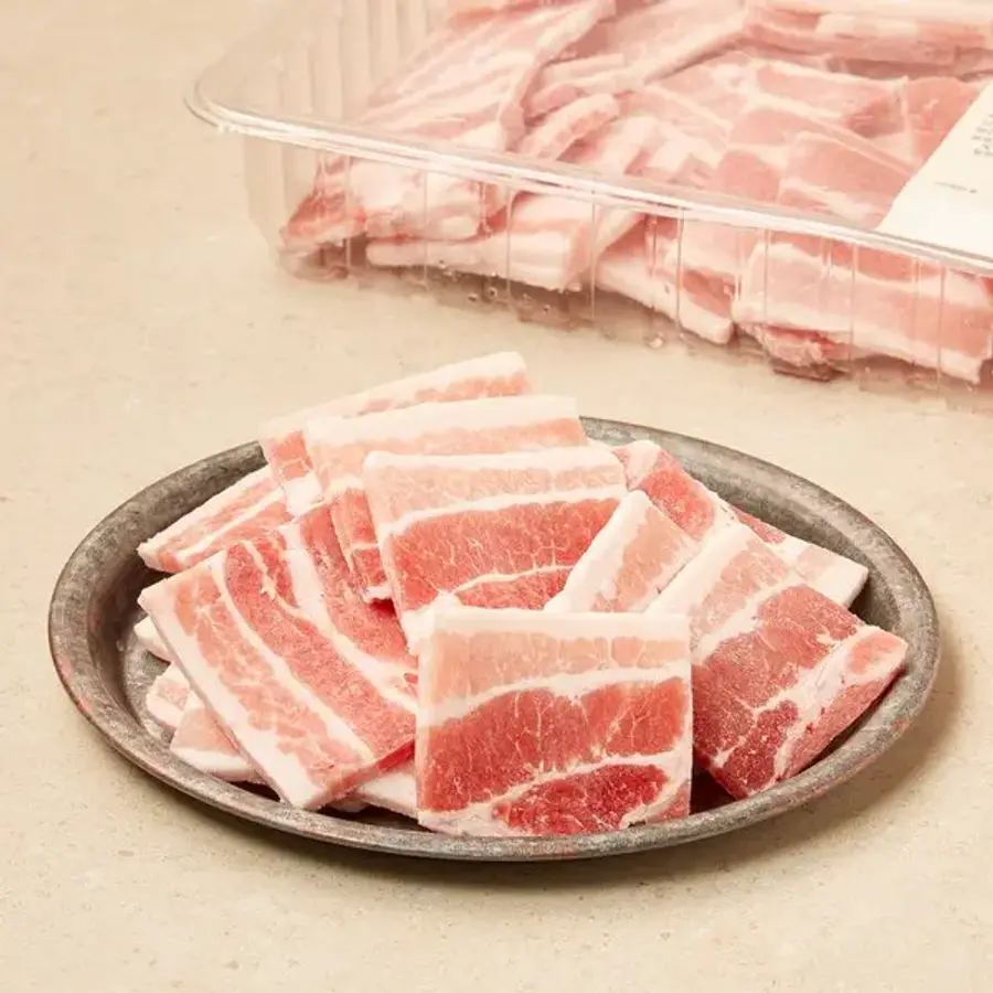 오케이미트 안데스청정돈 냉동한입삼겹살 800g (1개)_이미지