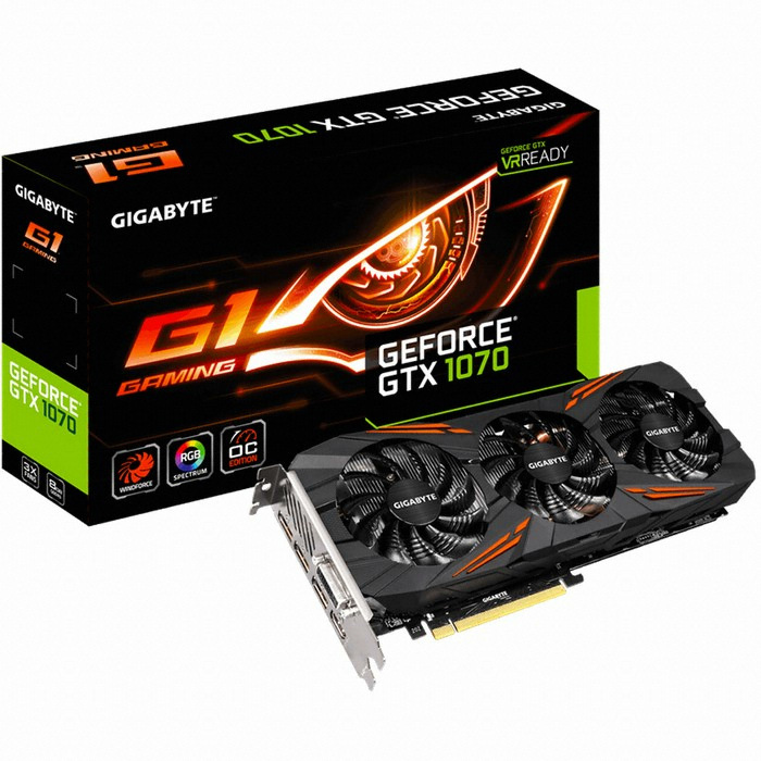 GIGABYTE 지포스 GTX1070 G1.GAMING D5 8GB