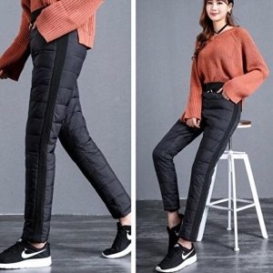 패션 JHQS85WS_4B 여성 겨울패딩바지 여자커플 방한바지 일