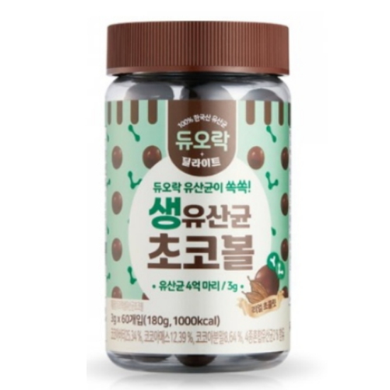 생유산균 초코볼 180g