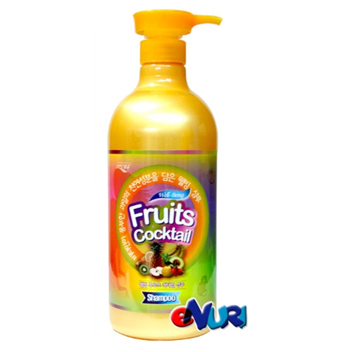  코스모스 웰빙 후르츠 칵테일 샴푸 980ml [1개]