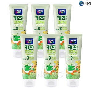 2080 키즈 크리닉 1스텝 치약 80g (6개)_이미지