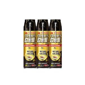 헨켈홈케어 컴배트 바퀴에어졸 수성 맥스 500ml (3개)