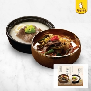 명품육개장 600g 5팩 + 명품설렁탕 600g 5팩