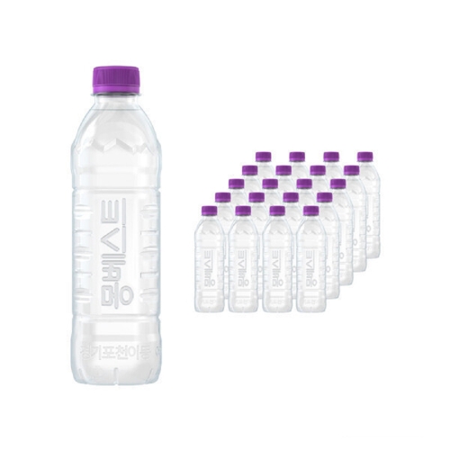 한국청정음료 몽베스트 위드어스 무라벨 500ml (120개)