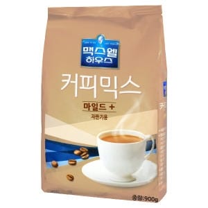 동서식품 맥스웰하우스 <b>커피</b><b>믹스</b> 마일드 플러스 900g