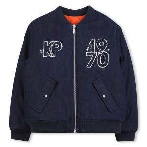 겐조키즈 KENZO GALAXY 백로고양면 항공점퍼 -Z256AFJ114_이미지