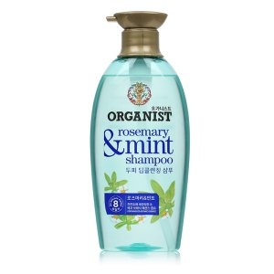 LG생활건강 오가니스트 로즈마리 민트 두피 딥 클렌징 샴푸 500ml (1개)