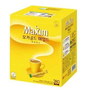 동서식품 맥심 모카골드 마일드 <b>커피</b>믹스 스틱 280개입